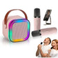 Karaoke Wireless Bluetooth Speaker with Microphone - Portable Party Sound System